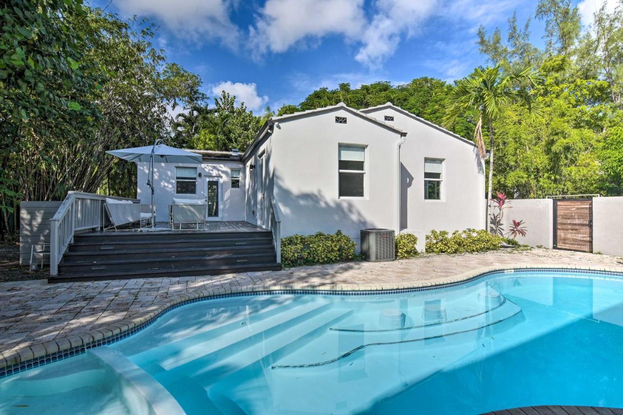 Modern Miami Villa With Pool Oasis About 5 Mi To Beach! Biscayne Park Exterior photo